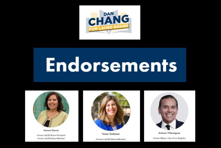 Images taken from Dan Chang's campaign website, From Uploaded