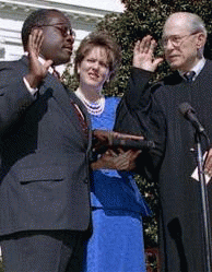 Clarence Thomas Swearing In