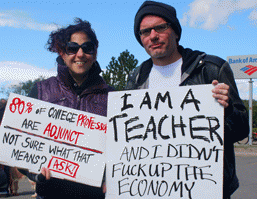 Santa Fe Community College educators, Jason and Jessica.