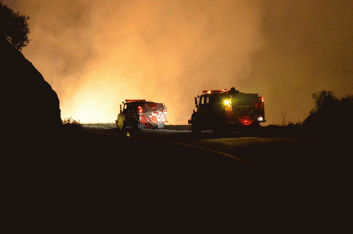 Fire at Chihuahua Valley Road, From ImagesAttr