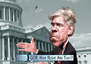 David Gregory Caricature