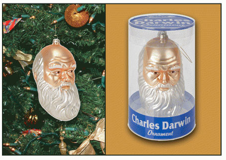 Charles Darwin Ornament