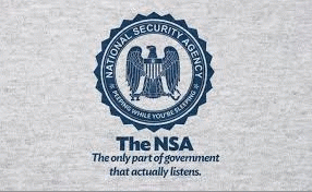 NSA spoof shirt provoked the agency to threaten a lawsuit (