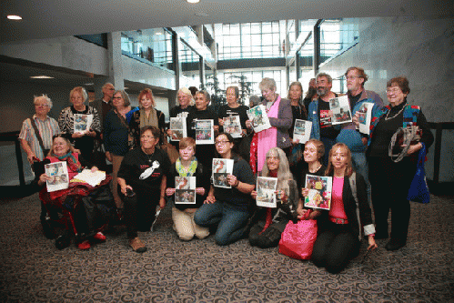 Four activists were arrested outside Sen. Charles Schumerâ€™s office on November 18 in a protest against drones., From ImagesAttr