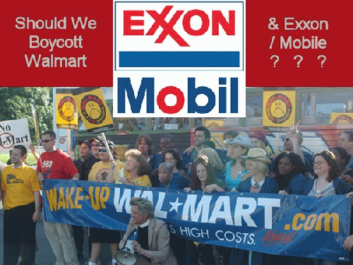 Should We Boycott Walmart & Exxon/Mobile?, From ImagesAttr