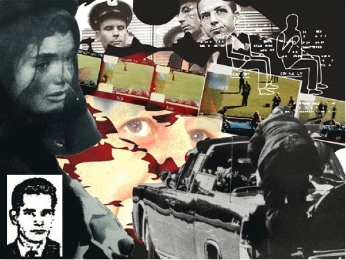 AMMUG-1 photo inserted in one piece of Lara Kozakâ€™s JFK Assassination Collage Series, From ImagesAttr