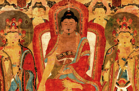 Detail of painting, From ImagesAttr