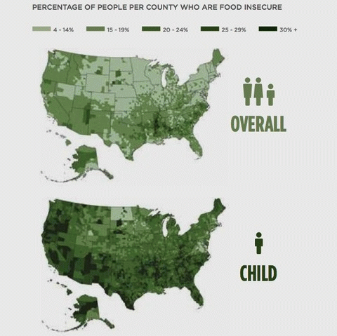 Hunger in America Illustration, From ImagesAttr