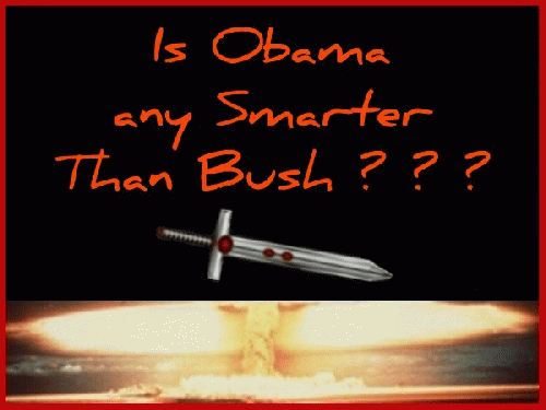 Is Obama Any Smarter Than Bush?, From ImagesAttr