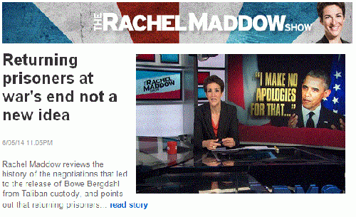 Screen Shot of Rachel Maddow, From ImagesAttr