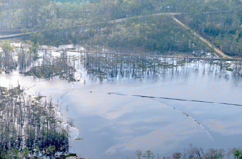 Bayou Corne Flyover 04.02.14 by On Wings of Care