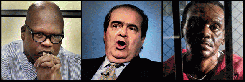 Leon Brown, Antonin Scalia and Henry Lee McCollum