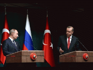 Recep Tayyip Erdogan and Vladimir Putin