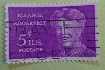 Eleanor Roosevelt postage stamp