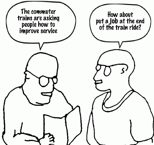 Riding the rails