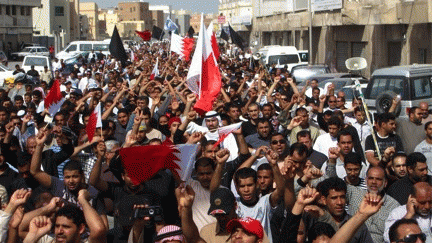 Shias in Bahrain protest Saudi allies iron fisted rule