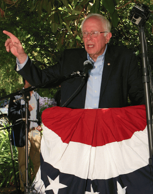 Bernie Sanders on the Campaign Trail, Los Angeles June 15