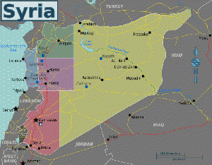 Map of Syria