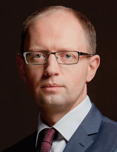 Ukraine's Prime Minister Arseniy Yatsenyuk.