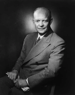Republican Pres. Dwight D. .Ike. Eisenhower, 1953-1961