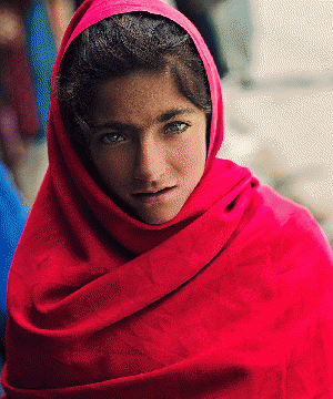 Kashmiri girl, From WikimediaPhotos