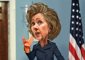 Hillary Clinton - Caricature4