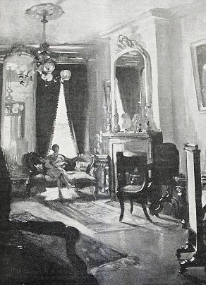 The parlor of the Henshaw home on State Street, by Stanislav Rembski, From ImagesAttr