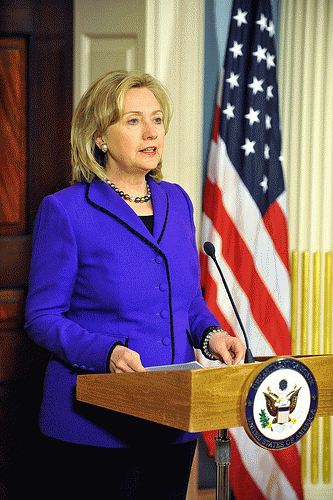 Secretary Clinton Makes a Press Announcement, From FlickrPhotos