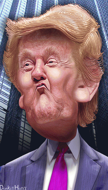 Donald Trump - Caricature, From FlickrPhotos