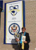 Winning the 2015 Blue Ribbon on behalf of LaSalle Language Academy Magnet School