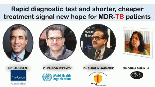 Rapid diagnostic test and shorter, cheaper treatment for MDR-TB a reality