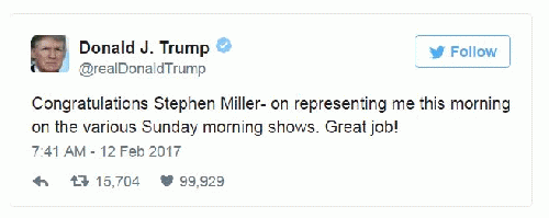 Presidential Tweet