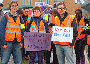 Junior Doctors protesting Unfair Pay and Unsafe Workplaces, From FlickrPhotos