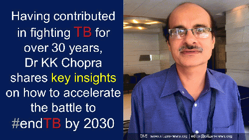 Dr KK Chopra, Director, New Delhi TB Centre