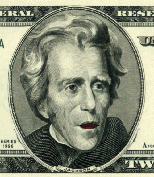 Andrew Jackson talking