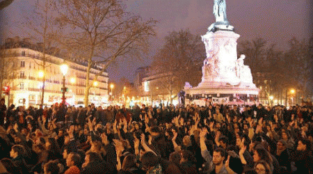 Night of Rising Up for Democracy, Paris 2016