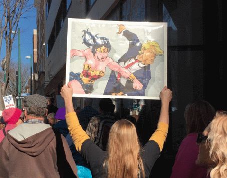 Norfolk, VA's Women's March, Jan 21, 2018