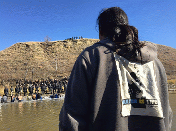 Water Protectors at Standing Rock