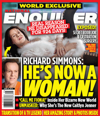 National Enquirer Cover