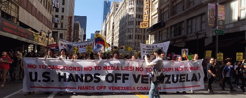 Solildarity  March for Venezuela--Los Angeles