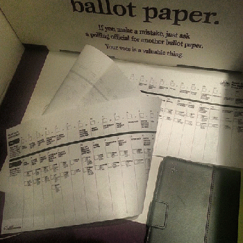 Long Senate ballot paper is long