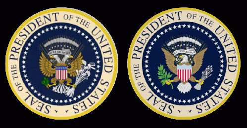 Comparison of US Presidential Seals