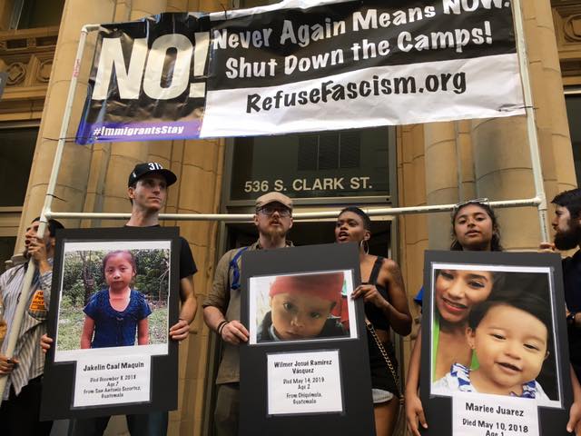 Rally in Chicago, July 12, From InText