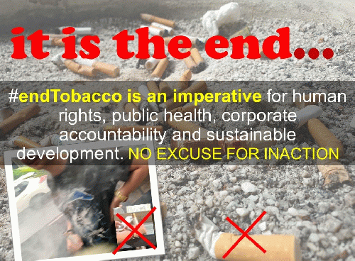 Moment of truth is here: either we deliver on sustainable development where no one is left behind, or end tobacco, now.