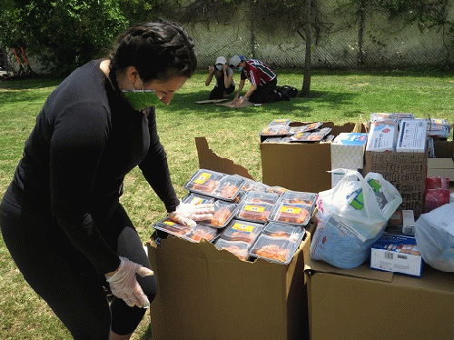 BLM provides free food and water to all