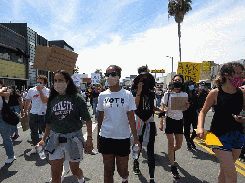 Los Angeles Black Lives Mater Protest