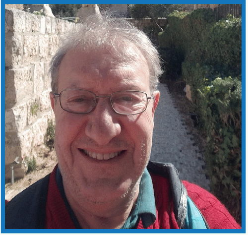 Mick Jackson selfie, Old City, Jerusalem