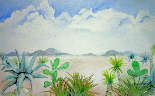 desert landscape