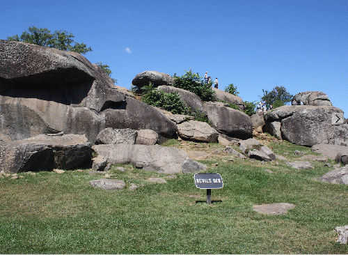 Devil's Den, Gettysburg Battlefield