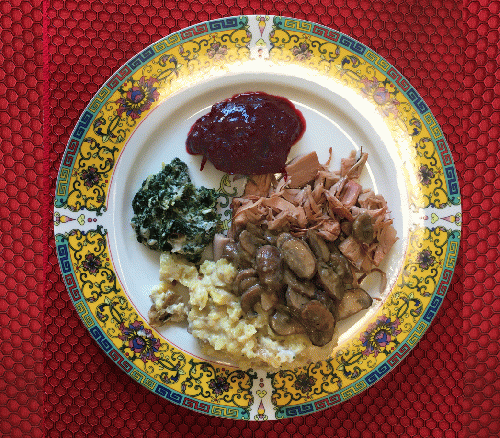 Holiday plate